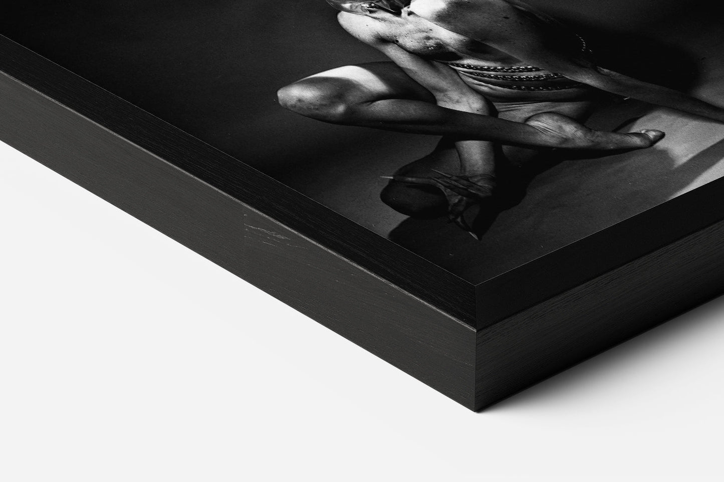 Masc for Masc II Black and White Handcrafted Analogue Fine Art Print