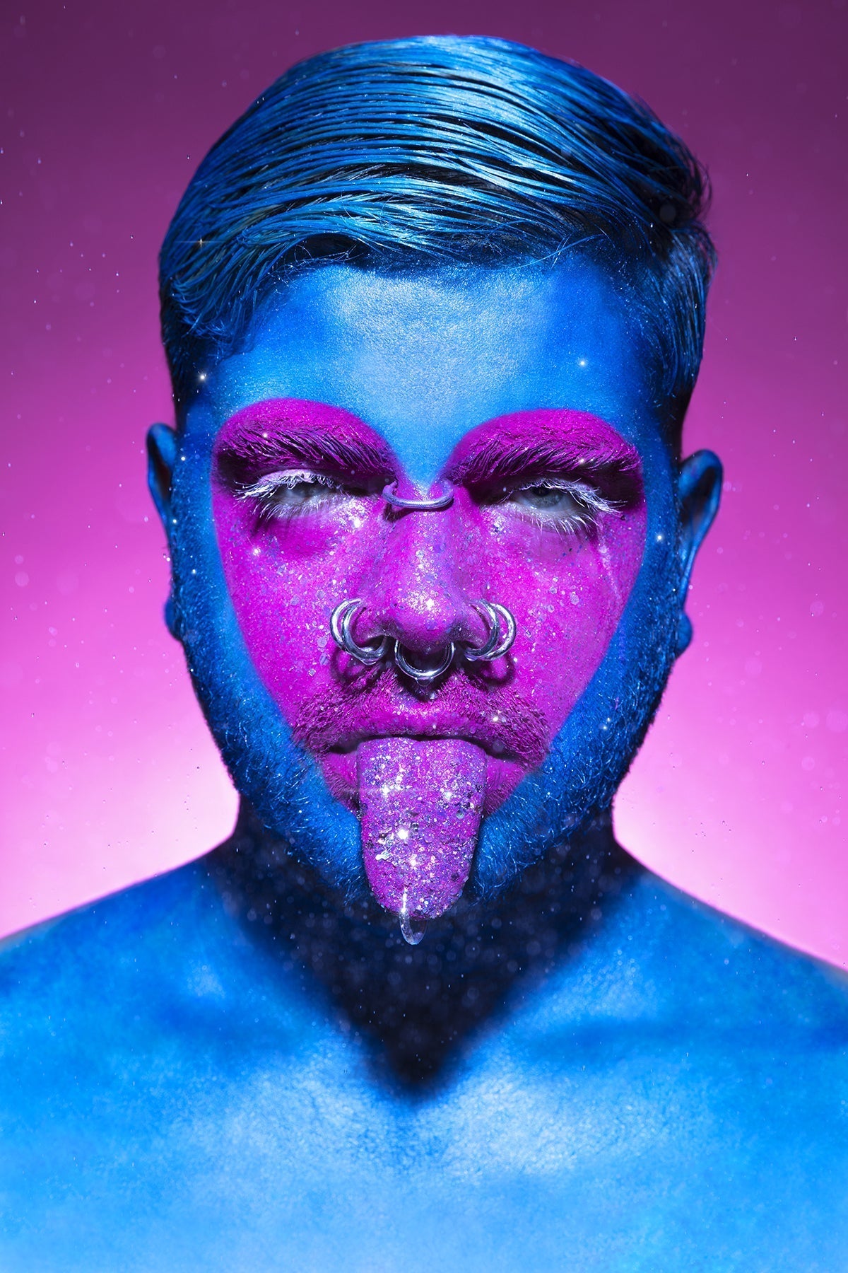Heart – Fine Art Print by Rik Versteeg | Blue & Pink Edition