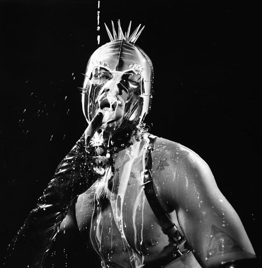 Milking II Handcrafted Analogue Black and White Fine Art Print