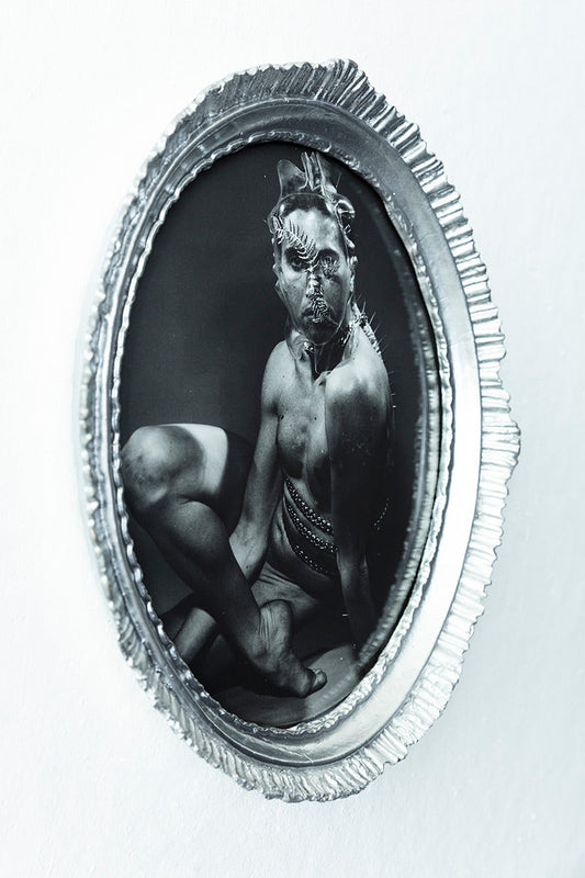 Masc for Masc II Black and White Handcrafted Analogue Fine Art Print