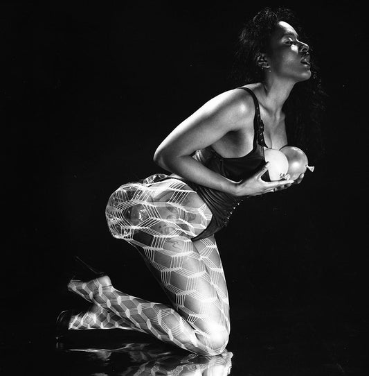 Inflate Me Slowly Black and White Boudoir Photography Fine Art Print