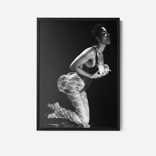 Inflate Me Slowly Black and White Boudoir Photography Fine Art Print